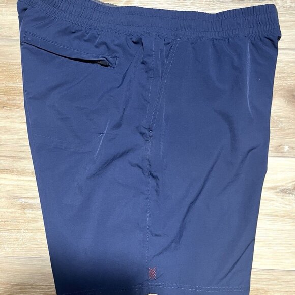 Rhône Dark Blue Unlined Athletic Shorts Inseam 8.5” - Men Size Large - Picture 8 of 13